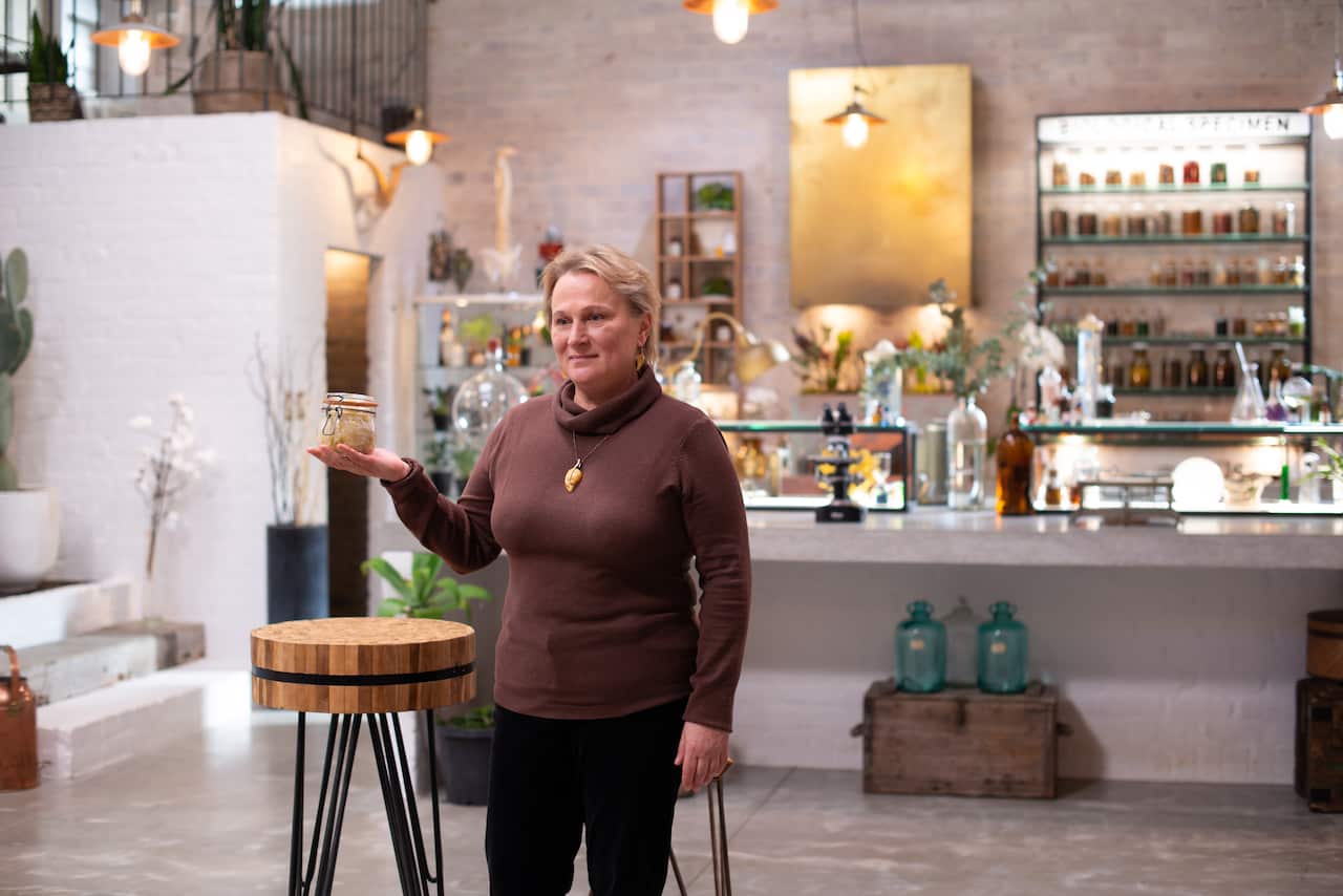 Medicine or Myth? Beata brings her sauerkraut for acne to trial.