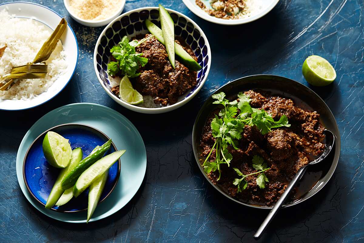 Beef rendang