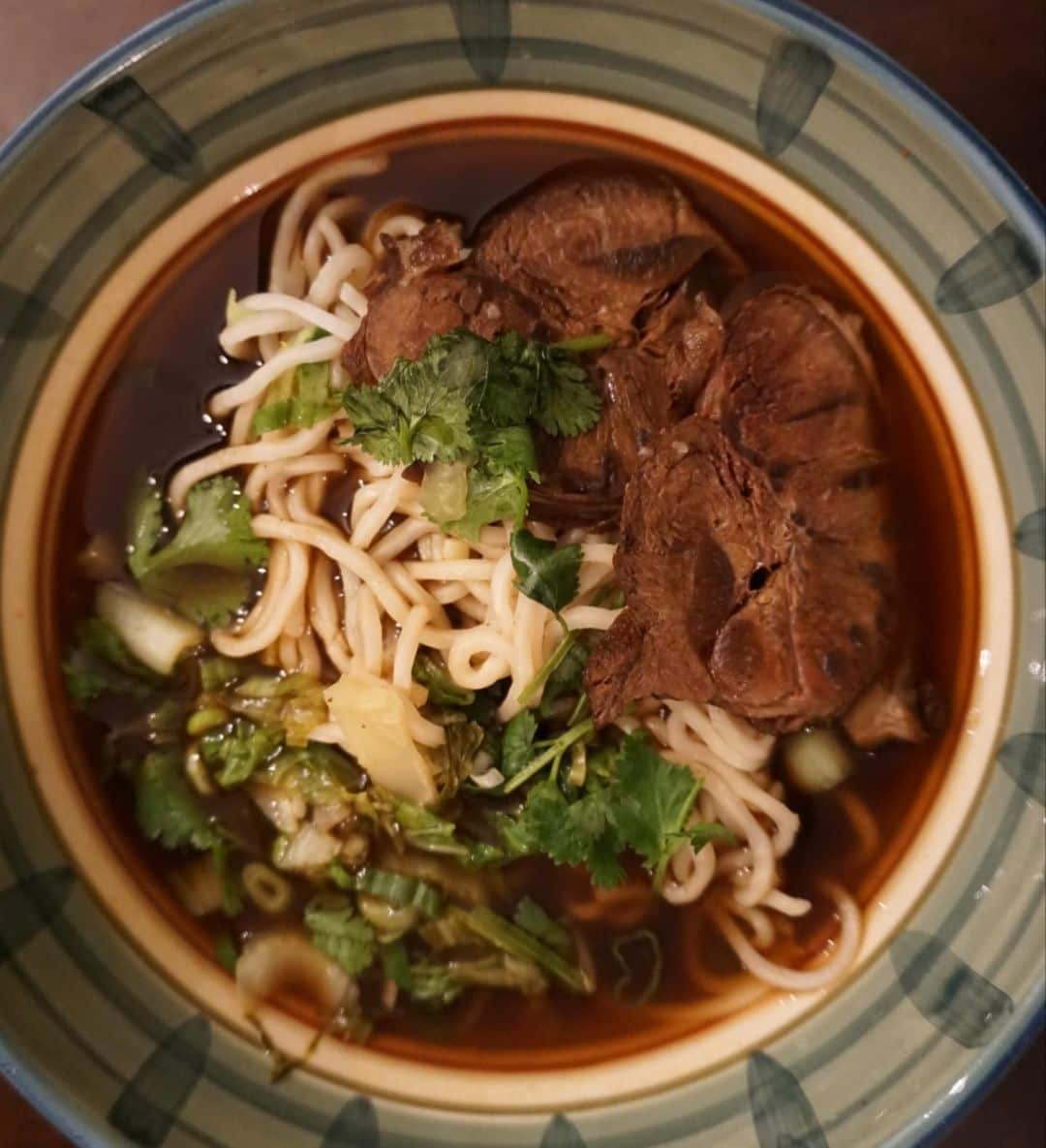 Taiwanese beef noodle soup