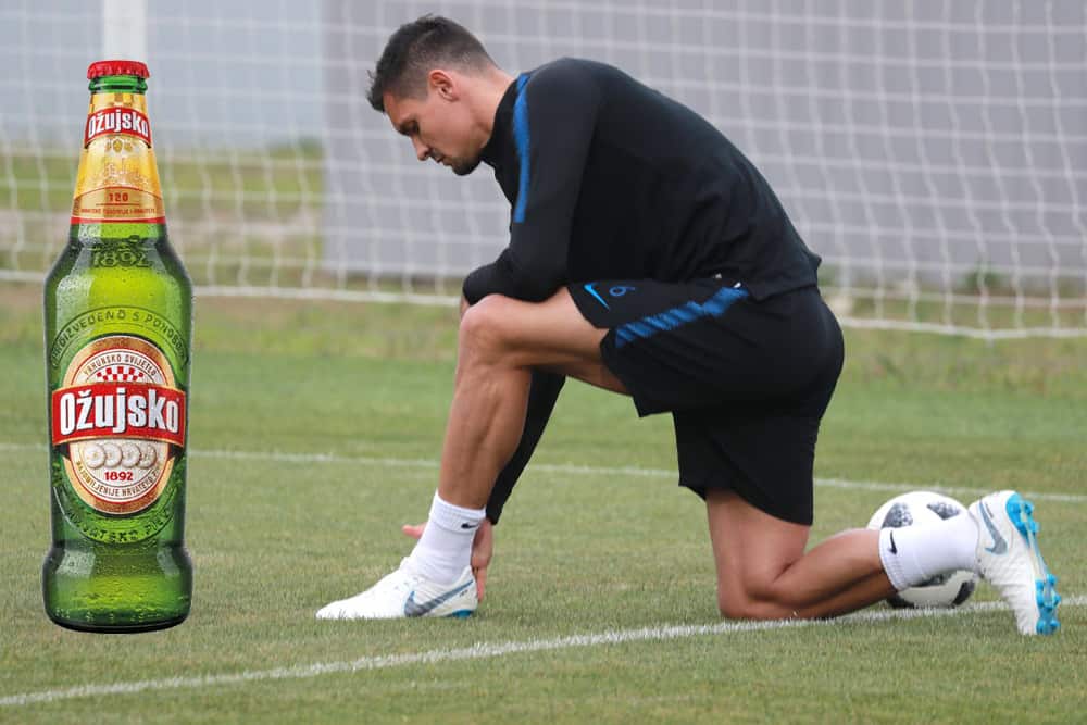 Croatian goalkeeper Lovre Kalinic