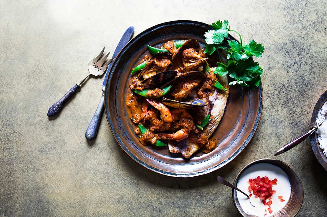 Bengali barramundi curry