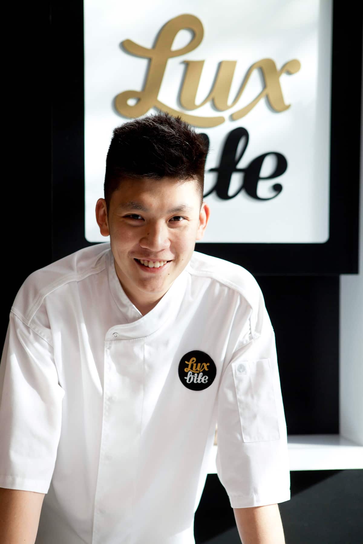 Bernard Chu at his LuxBite store.