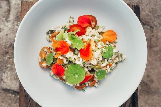 Summer risotto