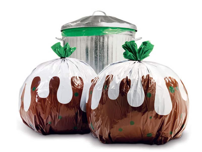 Bin bag puddings