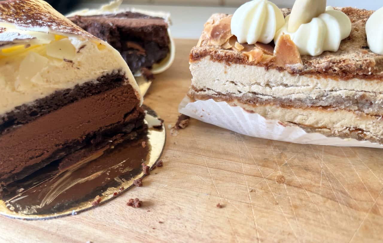 Black and white and success at Ganache patisserie