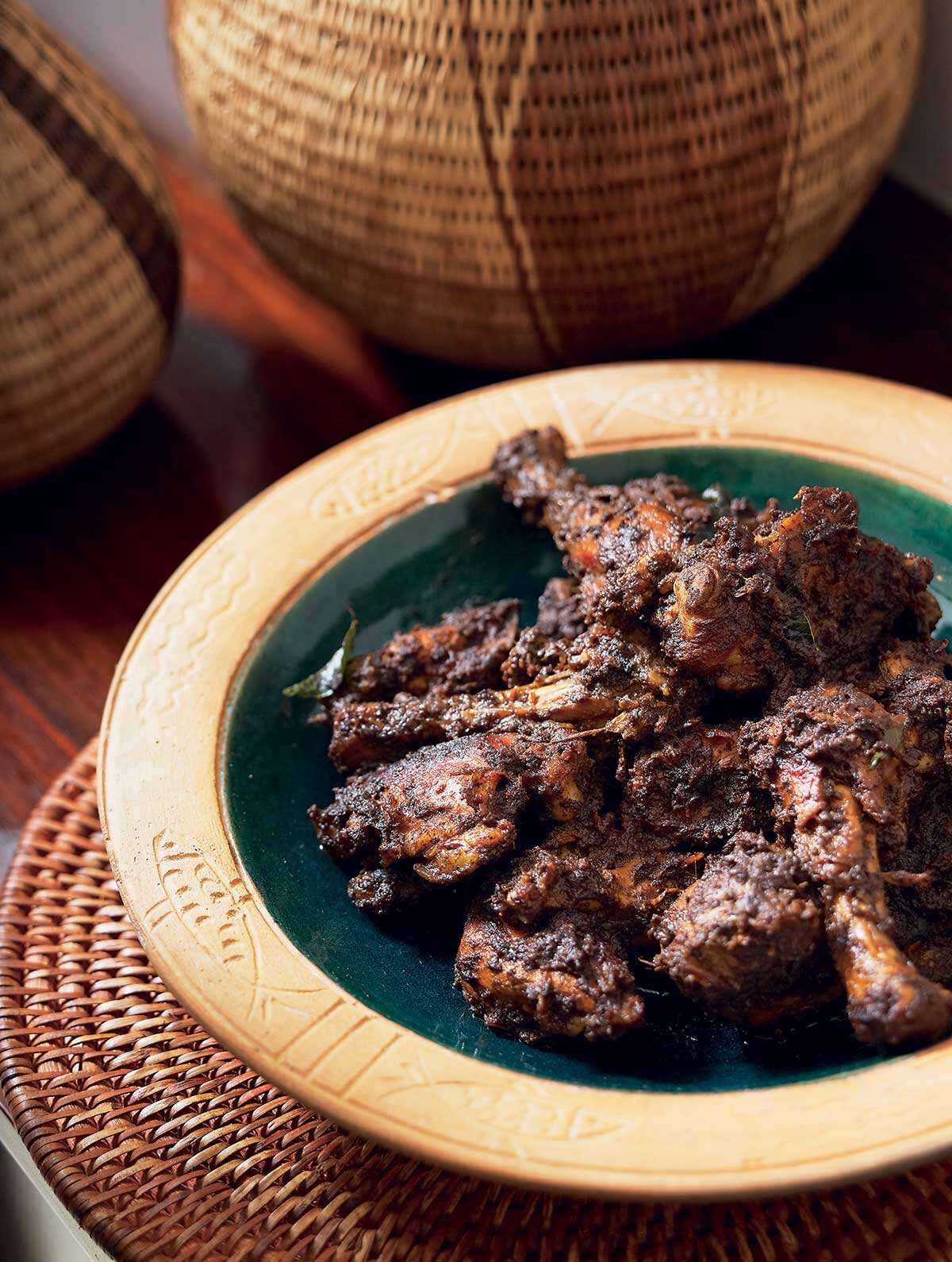 Black pepper chicken fry