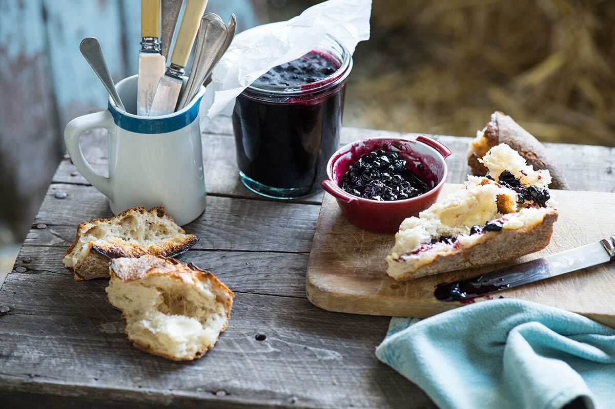 Blackcurrant jam