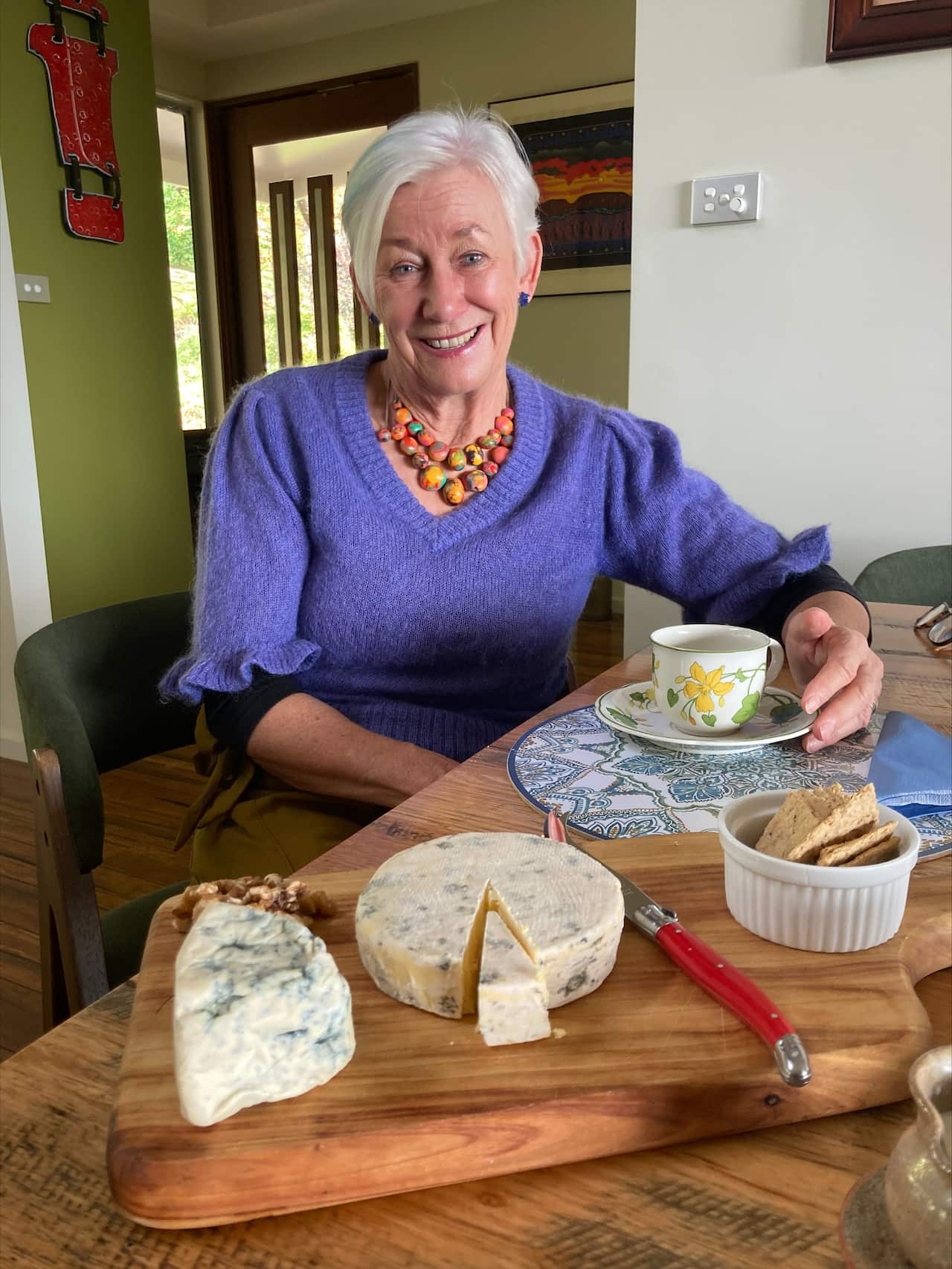 “If you don’t know where to start, try attending a blue cheese workshop. They are available everywhere.” Kathy Harrington of Valley Cheesemakers.