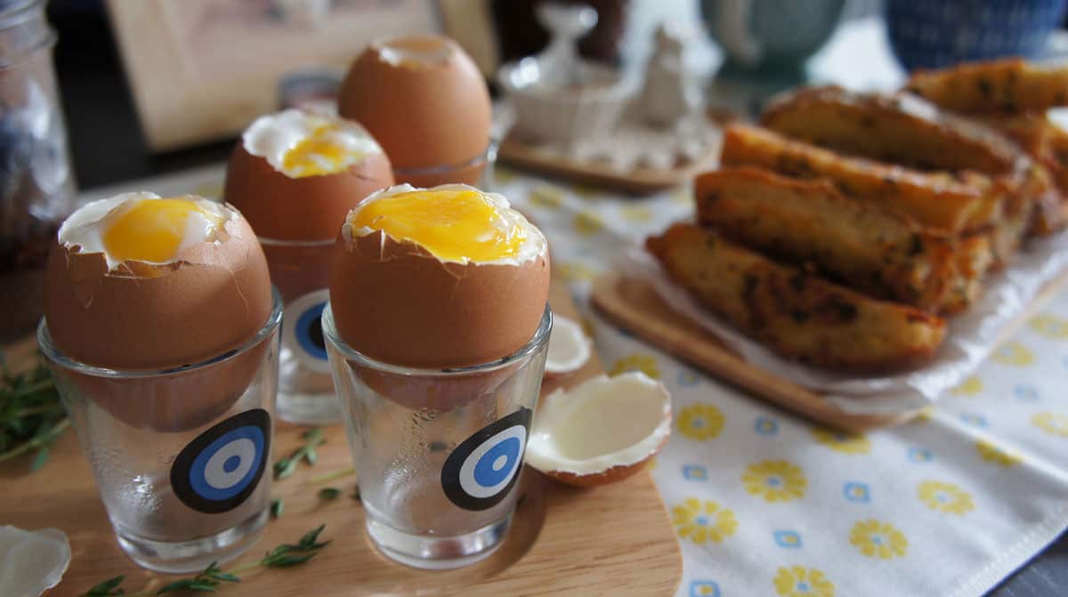 Boiled eggs