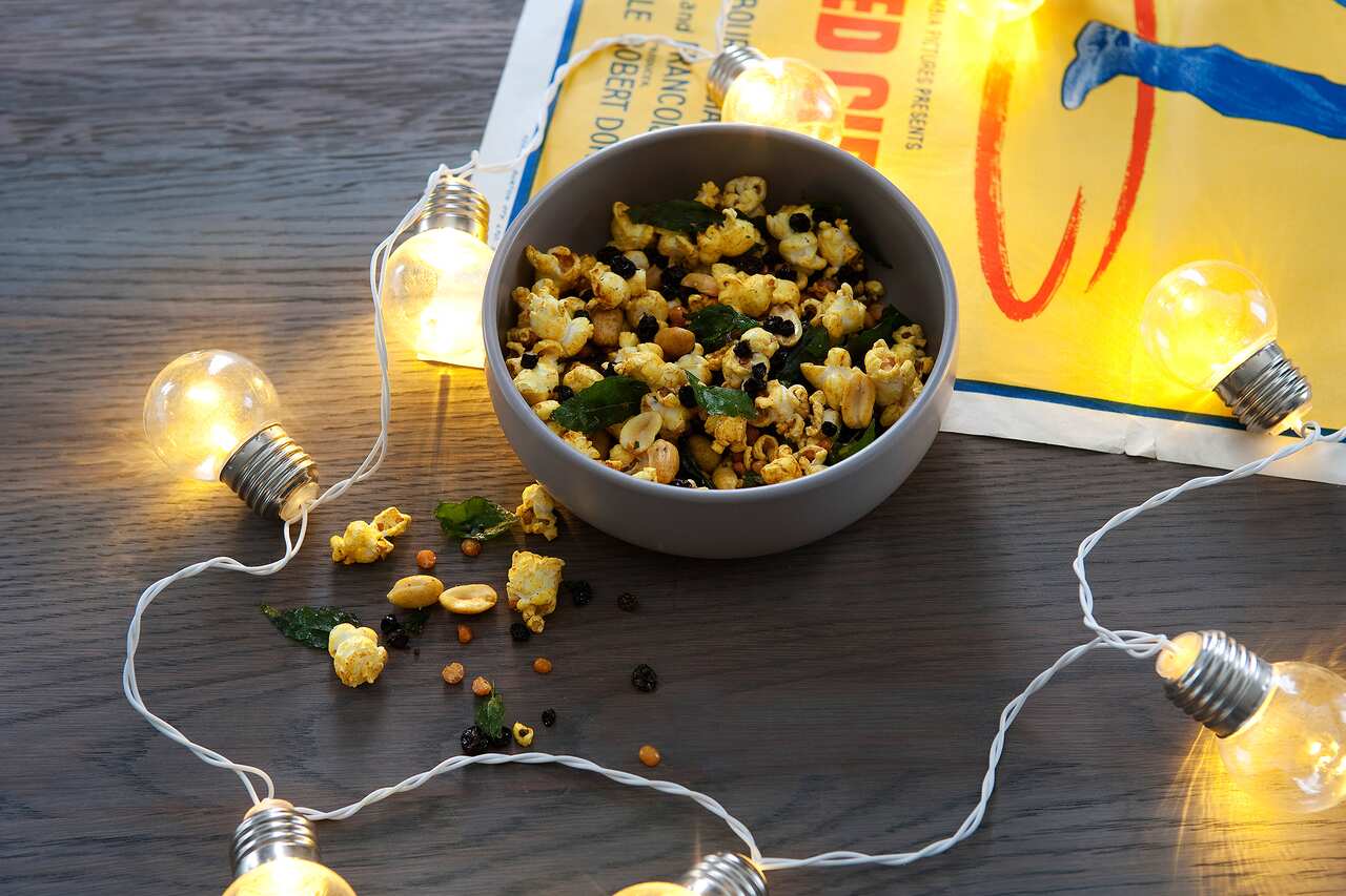 Bombay street popcorn (bhuja)