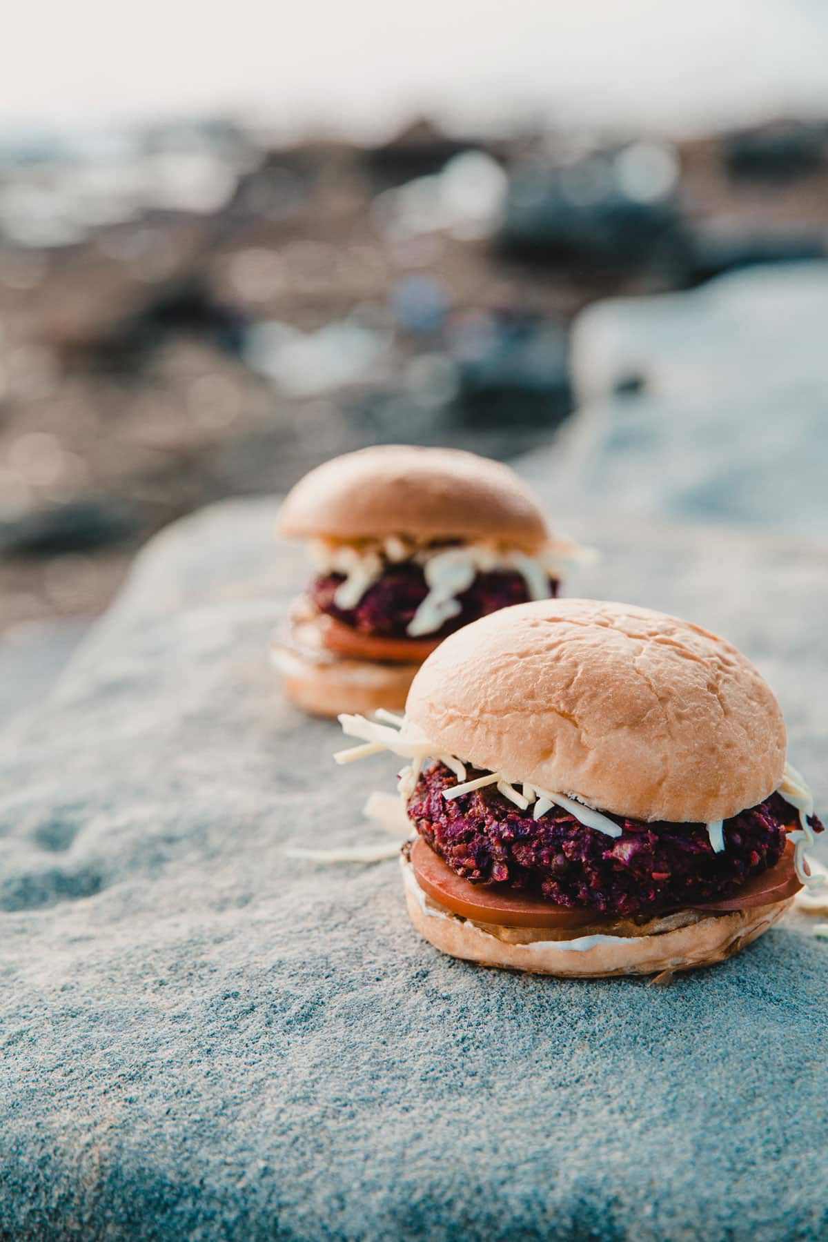 Beetroot burger