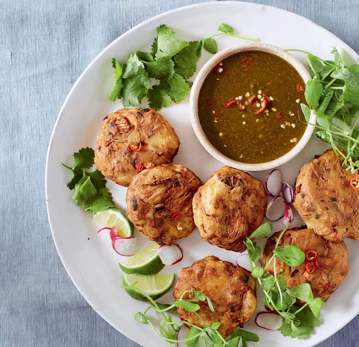 Thai no-fishcakes from BOSH! Healthy Vegan