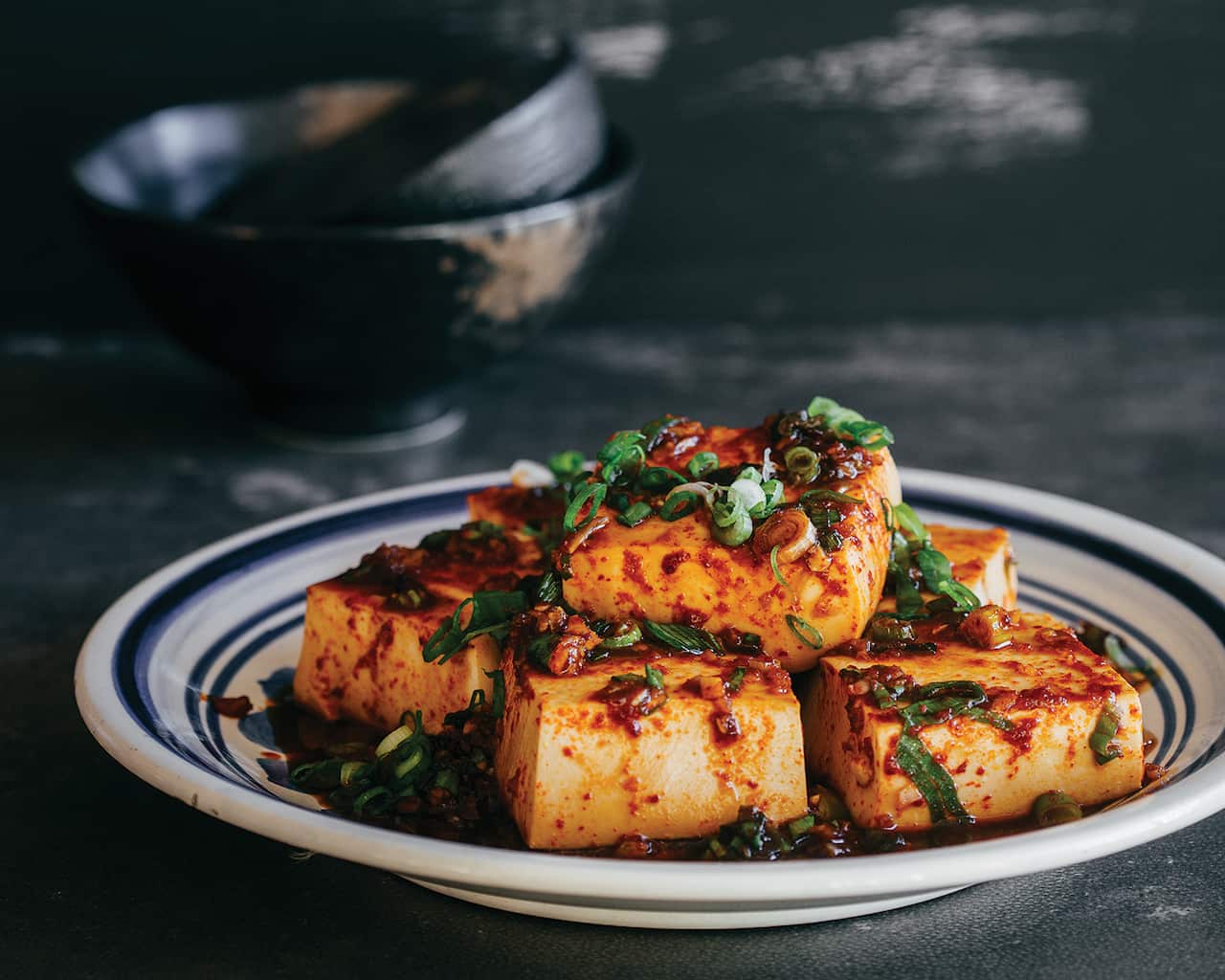 Braised tofu (dubu jorim)