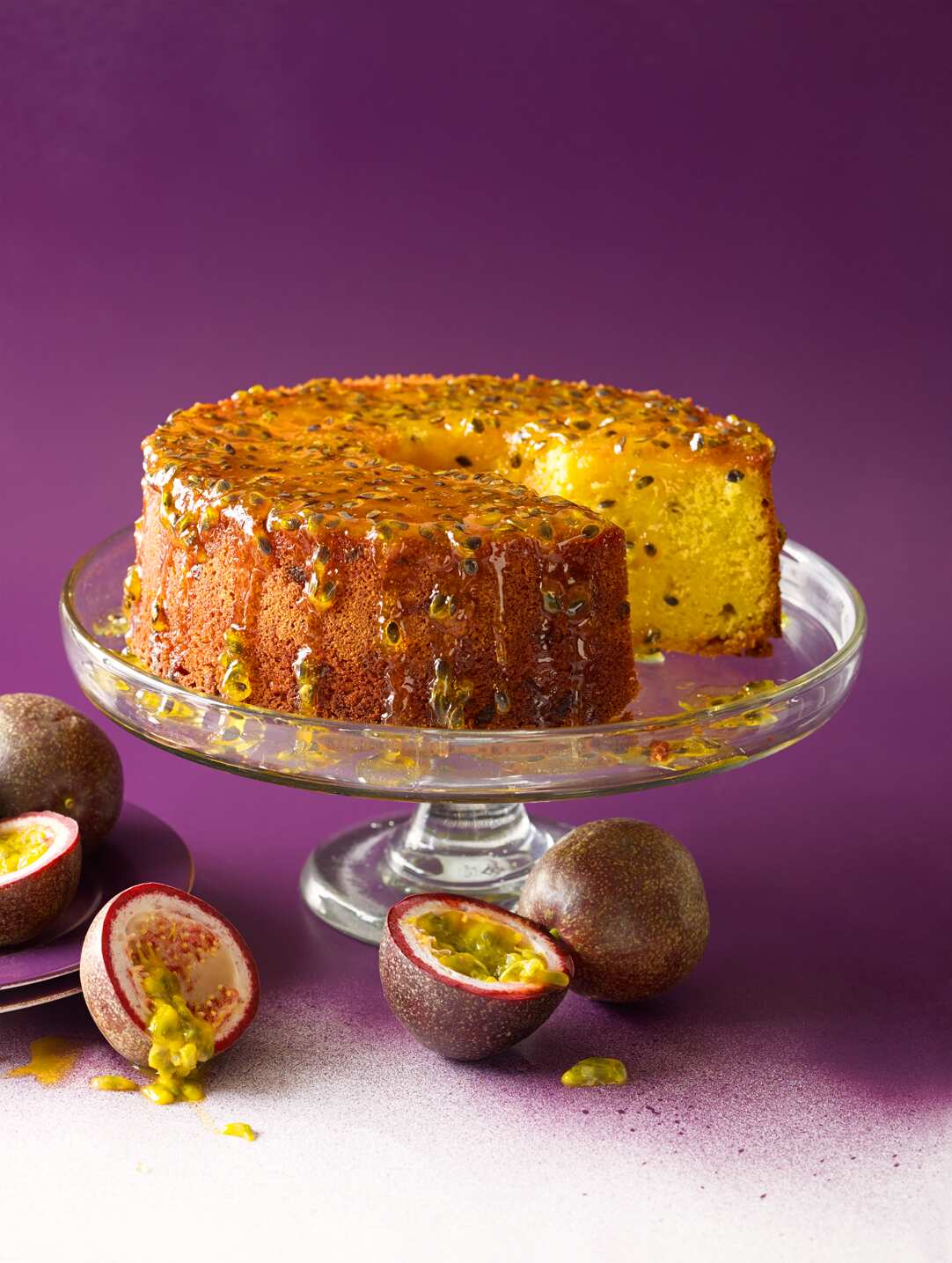 Brazilian passionfruit cake (bolo de maracujá)