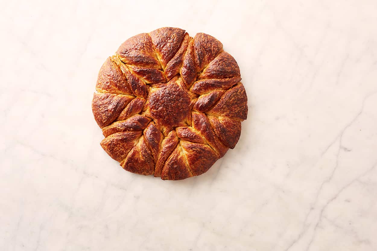 Brown sugar-cinnamon Danish