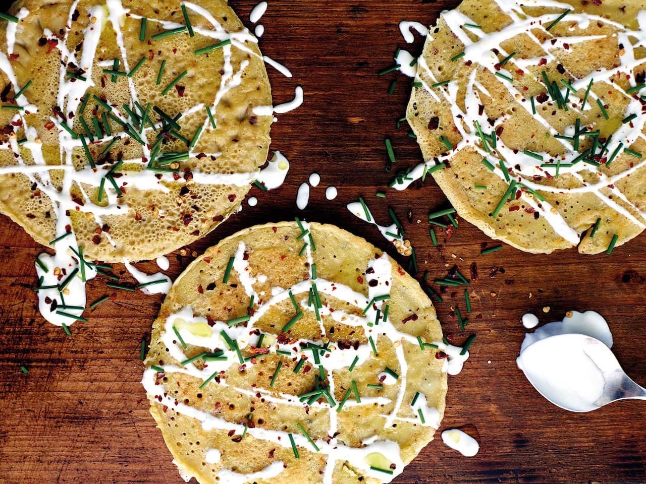 Chickpea flatbread