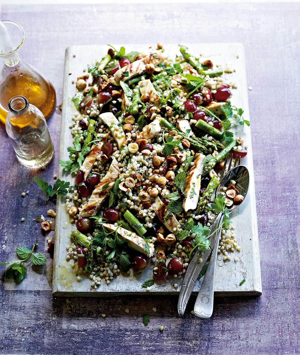Buckwheat chicken salad