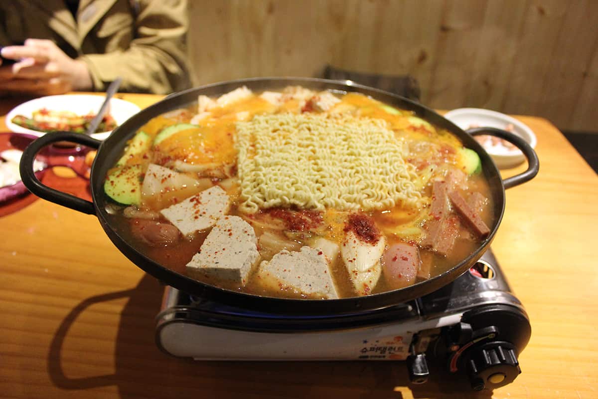 Budae jjigae (army-base stew)