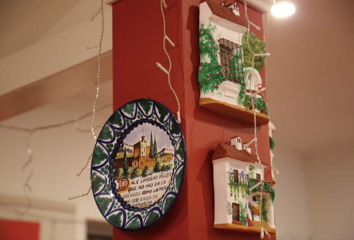 Cafe La Playa decorations