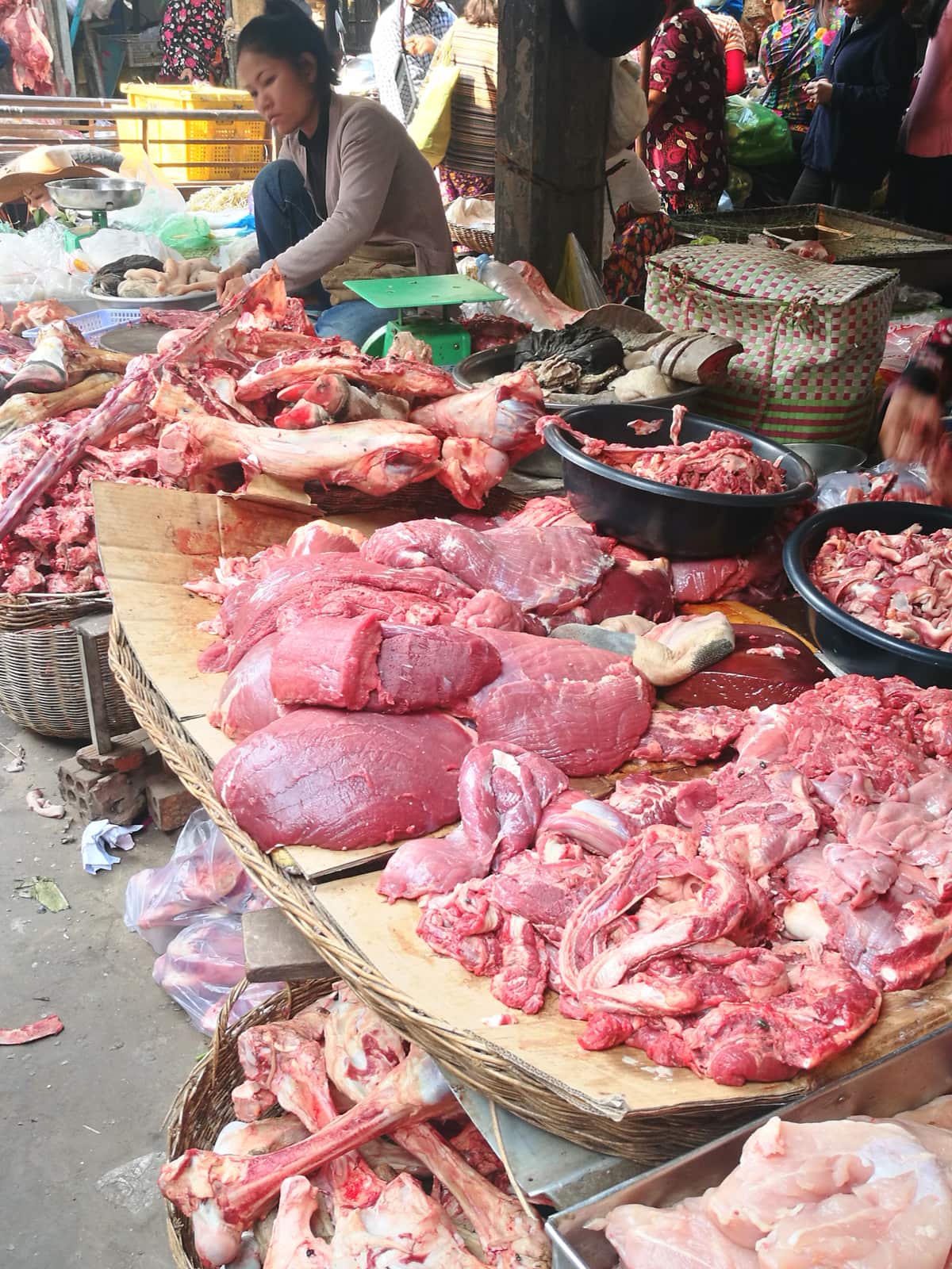 Cambodian marketplace