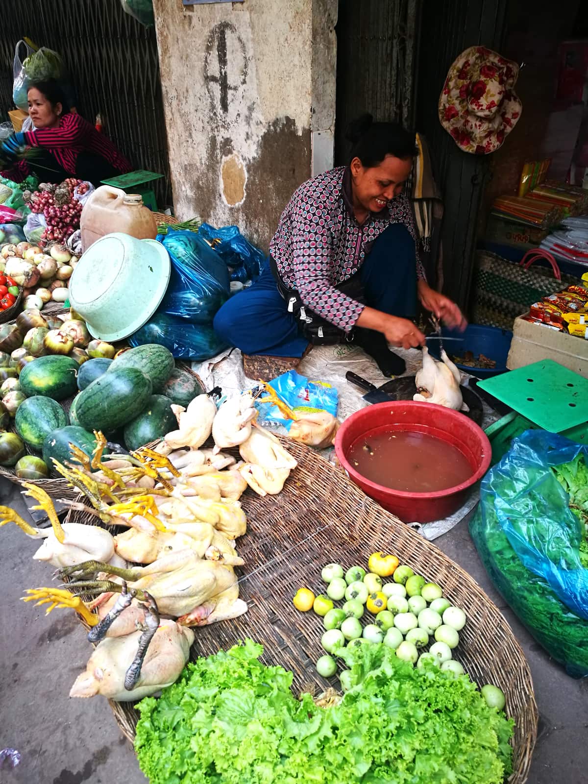Cambodian marketplace