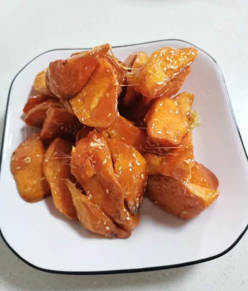  ba si di gua - Chinese candied sweet potatoes