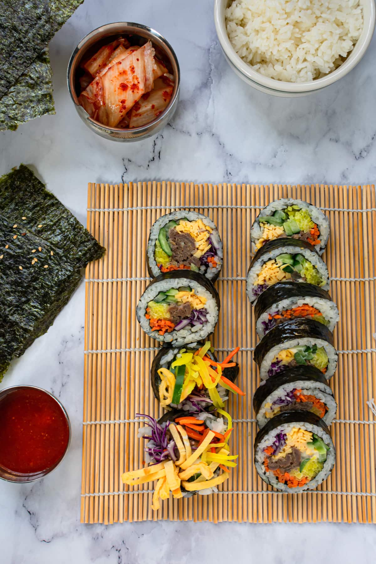 Bibim Bar - kimbap Korean Food