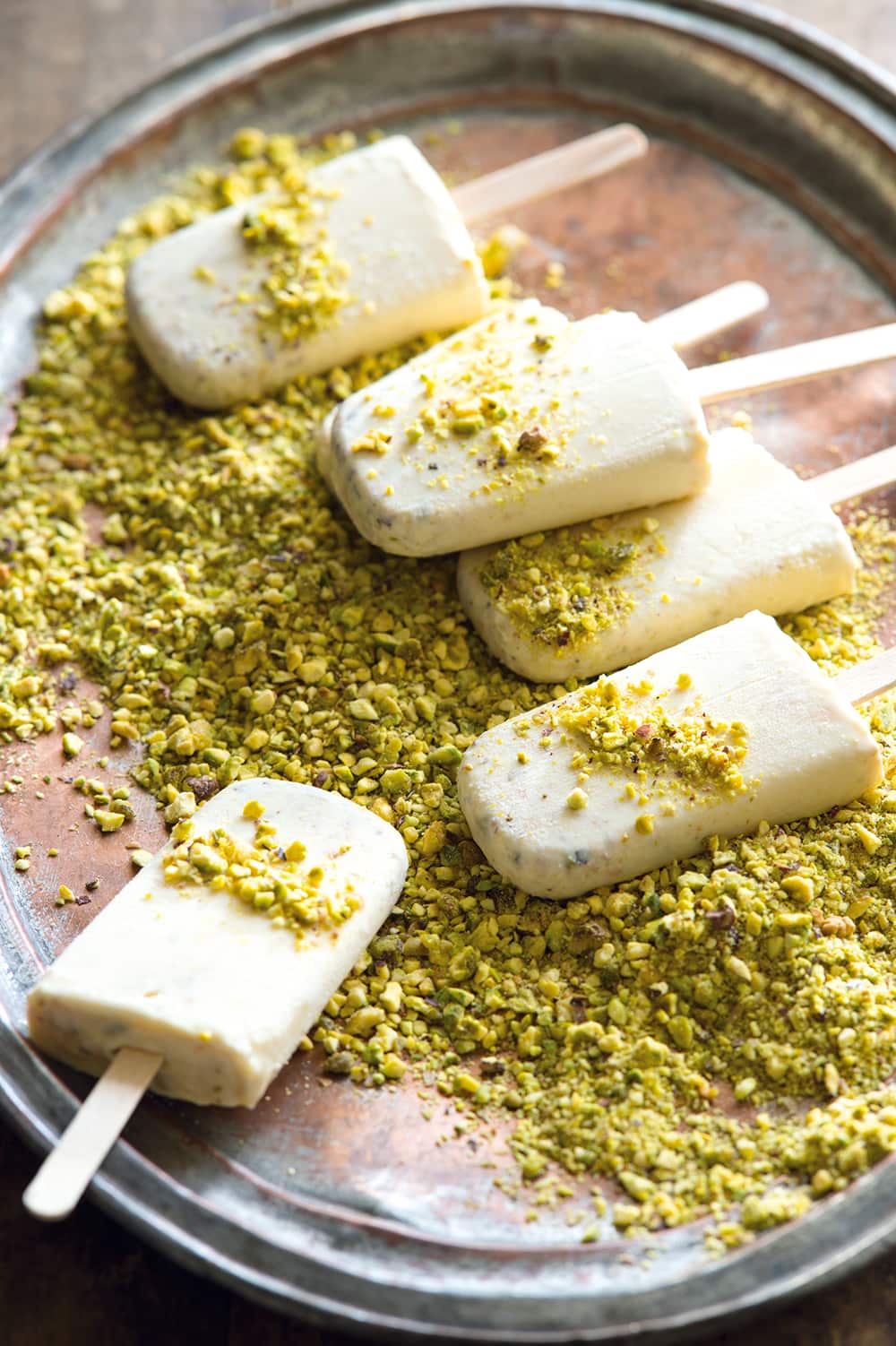 Cardamom ice block (Kulfi)