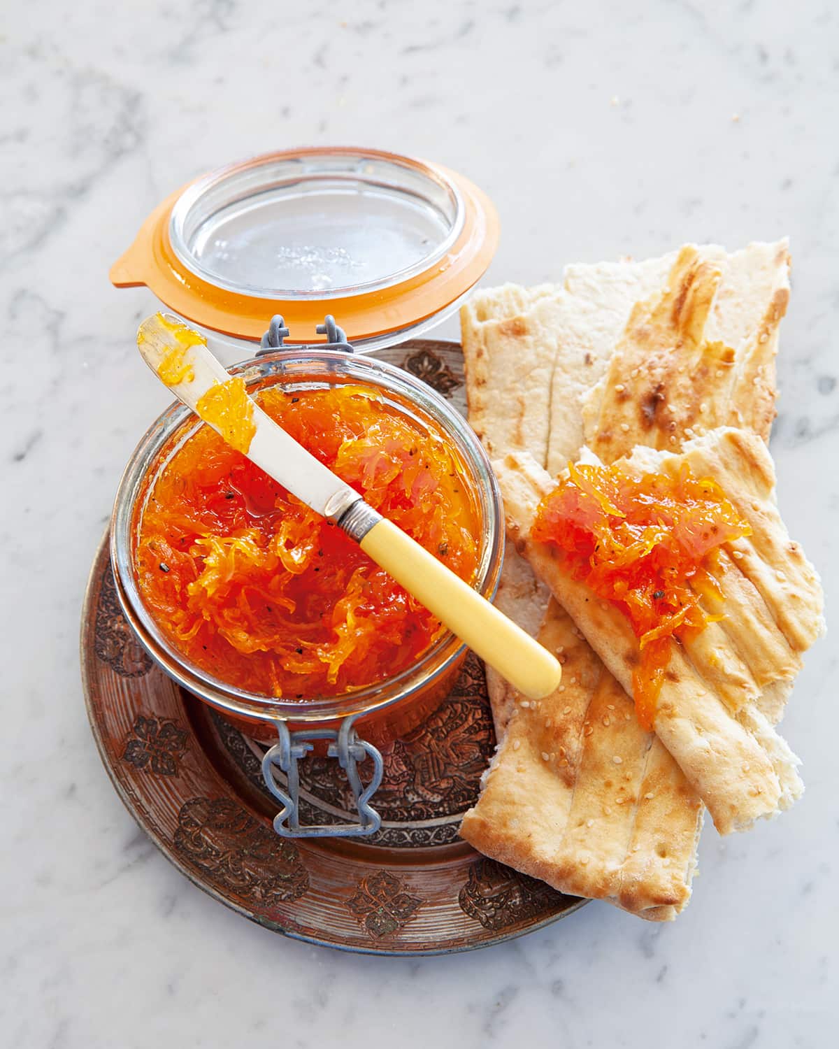 Carrot jam (murrabā-ye havij)