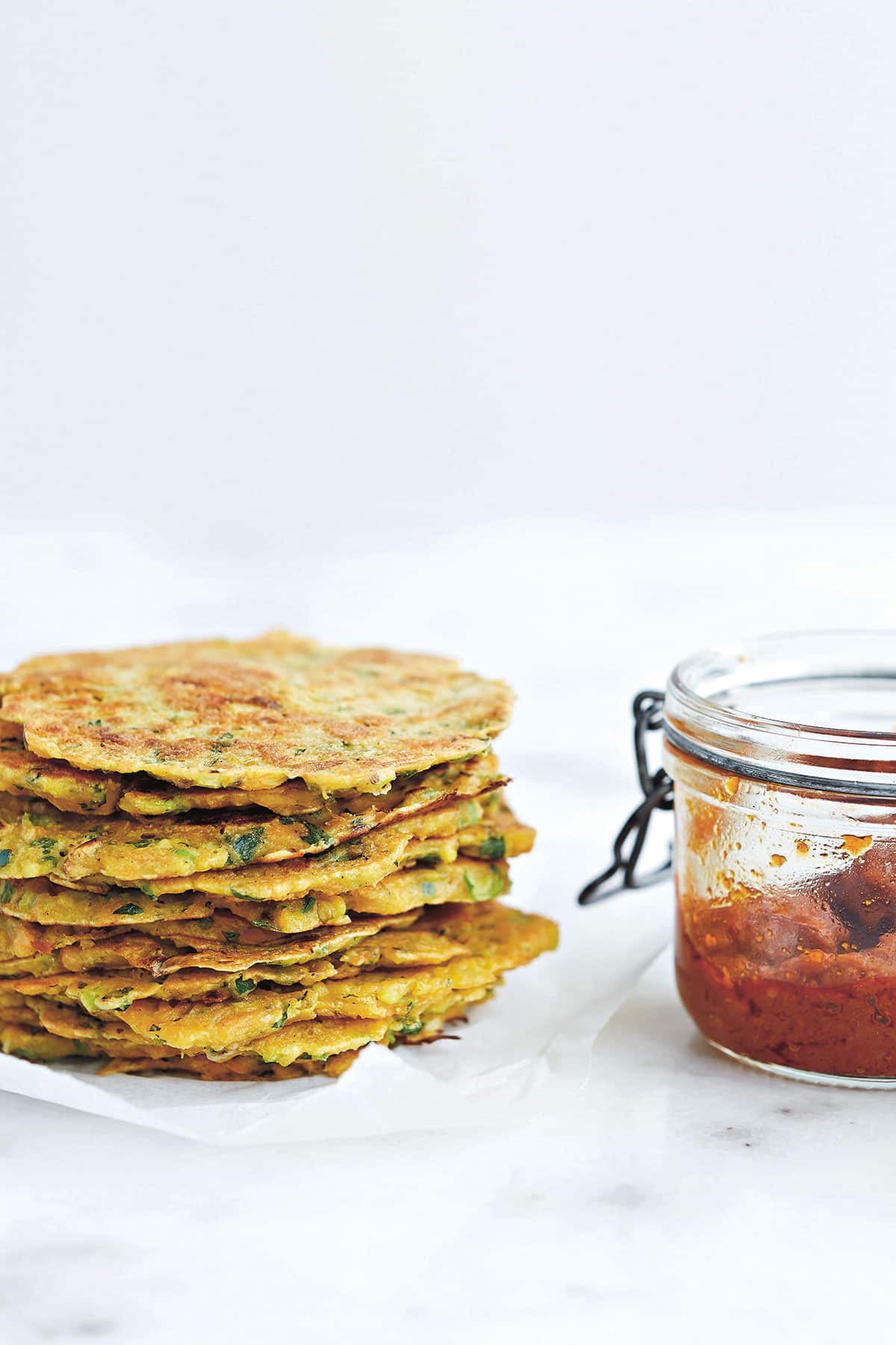 Carrot and Chickpea Pancakes