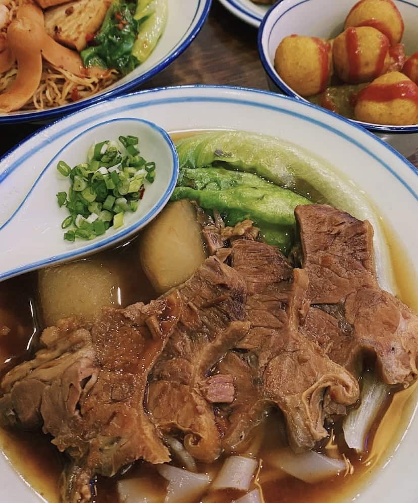 Hong Kong cart noodles