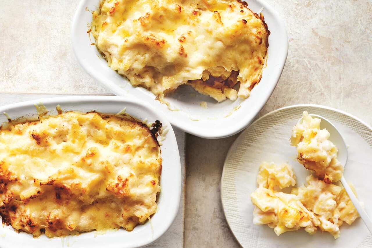 Cauliflower mac and cheese