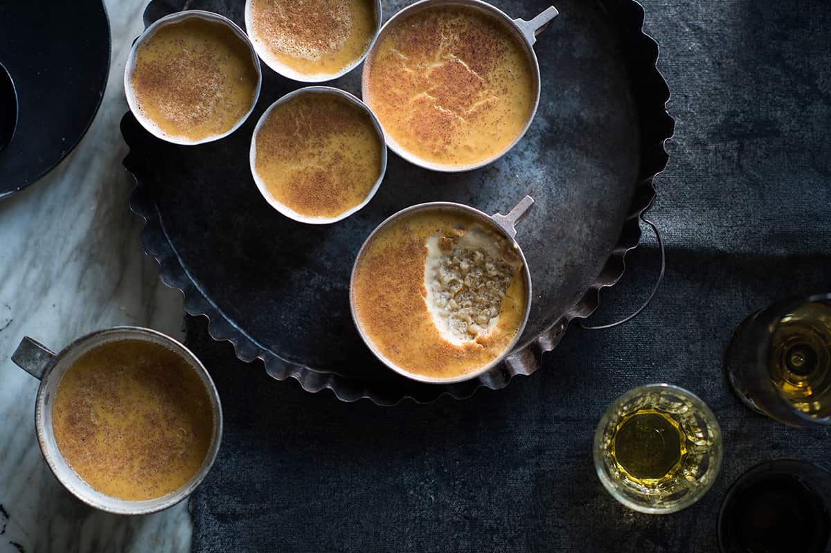 Chai-spiced tapioca pudding