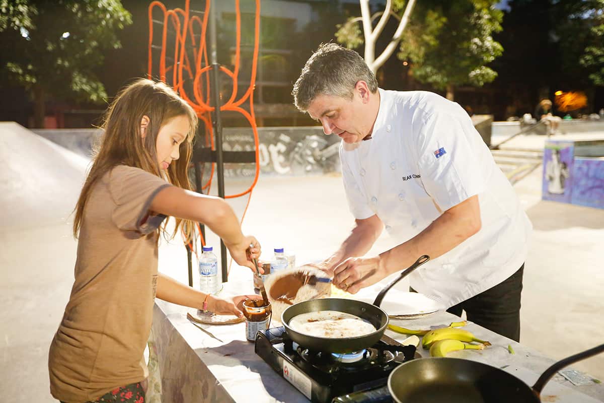Sean Connolly at the launch of Eat Strong Play Strong