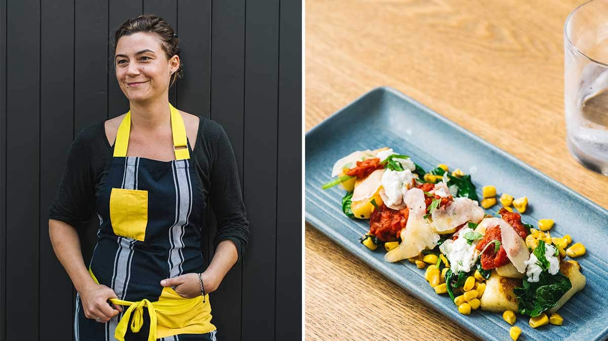 Charlotte Gonzales-Poncet and Song Kitchen food