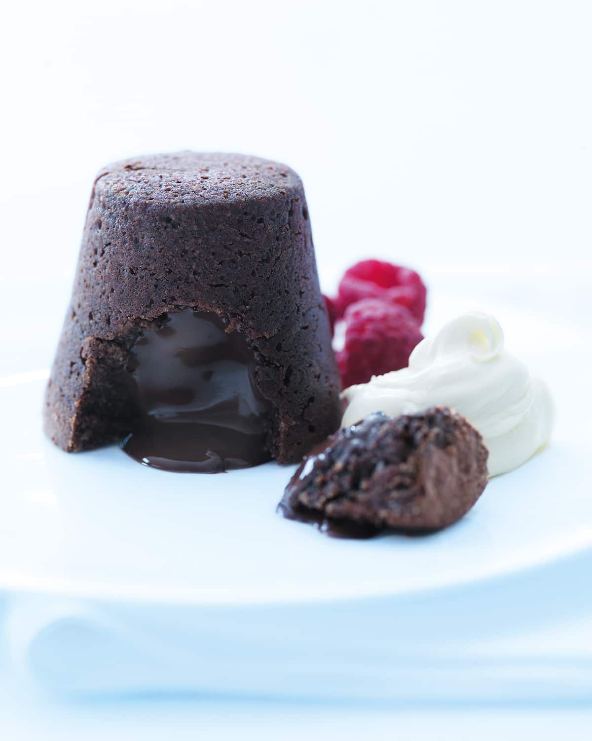 Cheat’s chocolate fondant