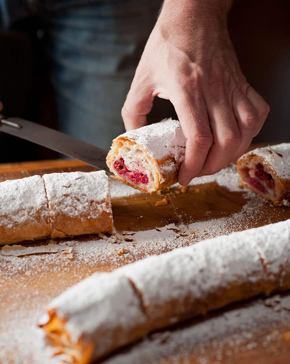 Cherry strudel