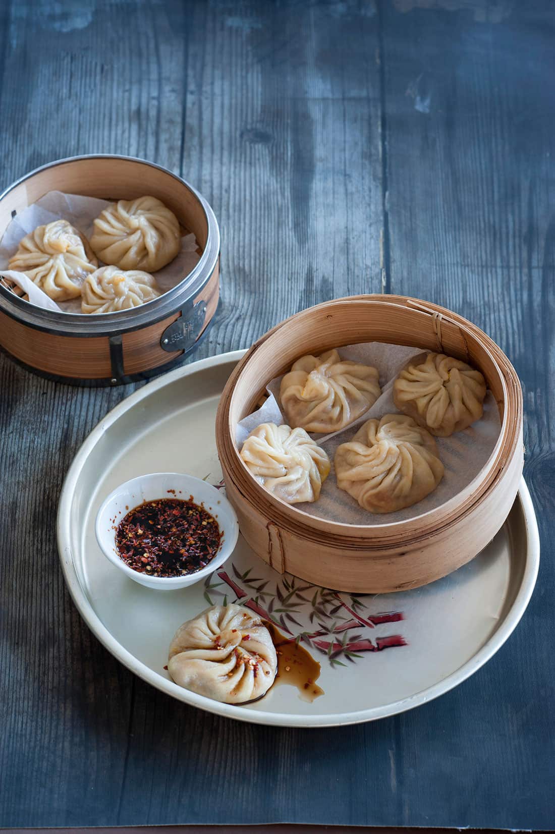 Steamed pumpkin dumplings