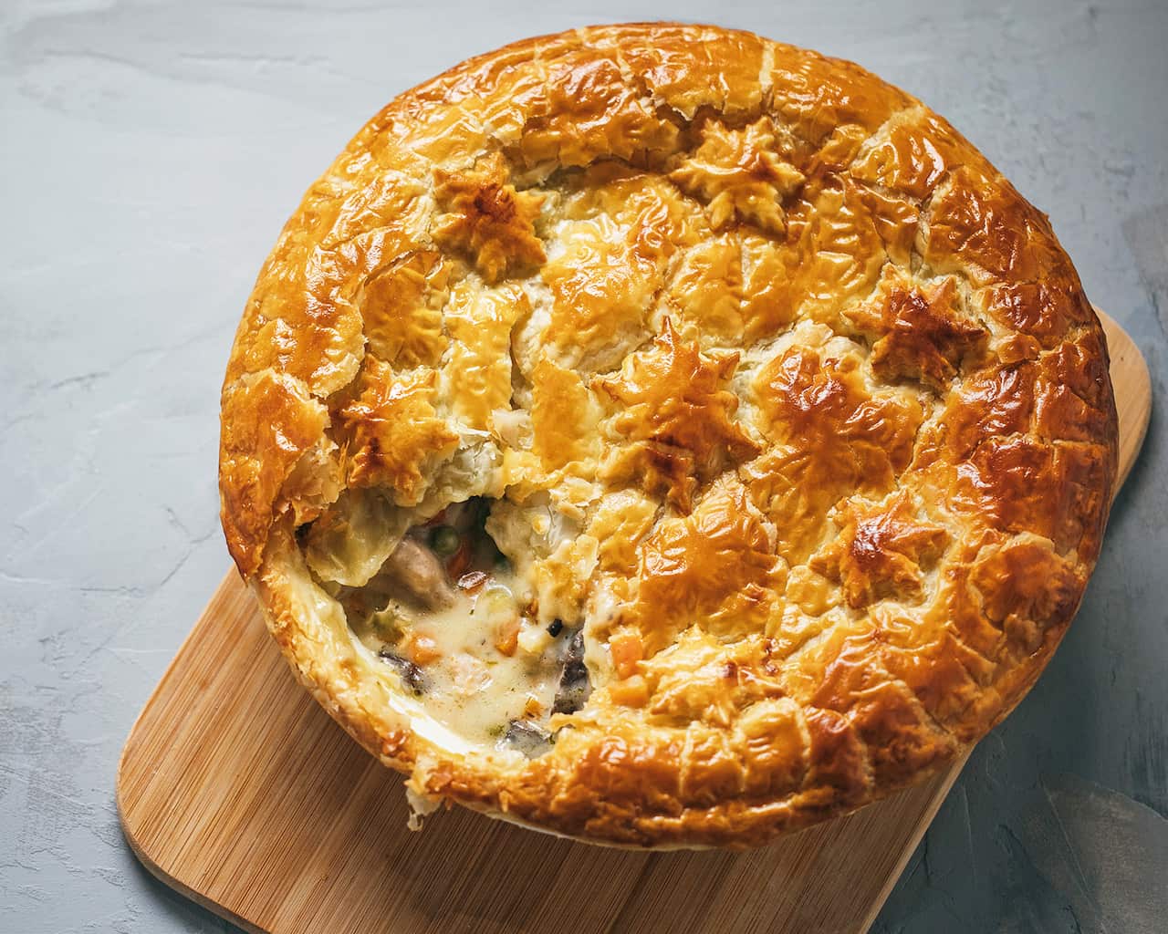 Chicken pot pie