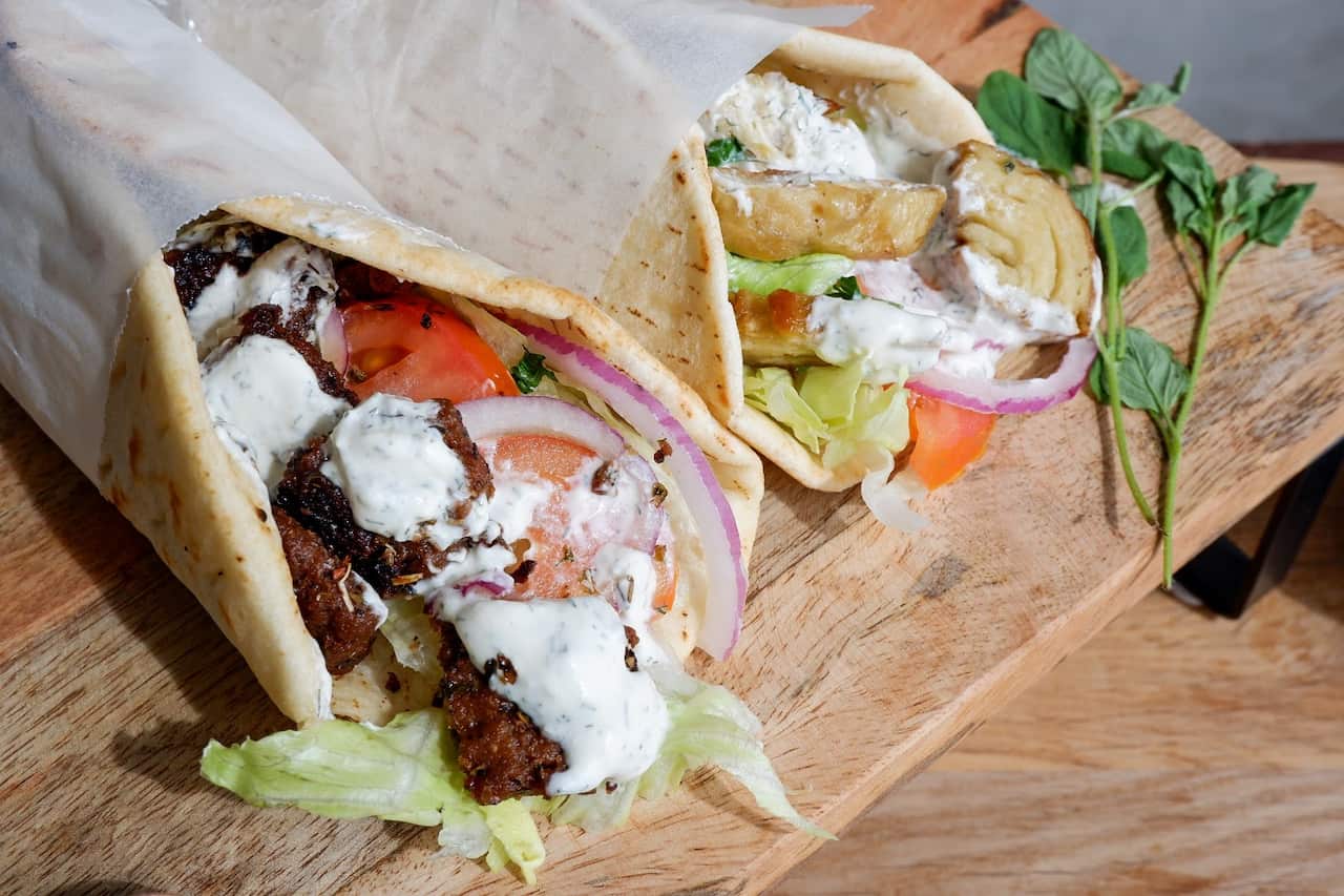 I should be Souvlaki - vegan souvlaki