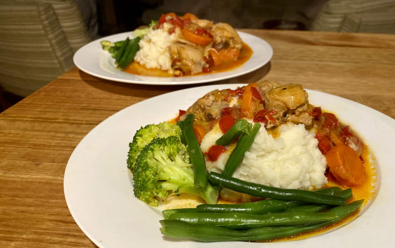 Croatian chicken paprikash