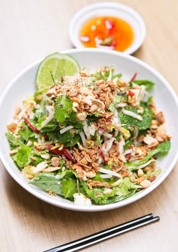 Dandelion chicken salad