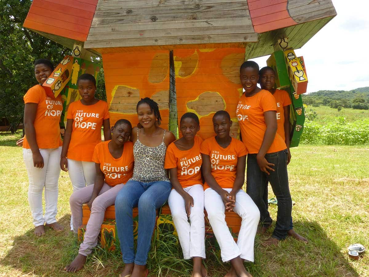 Chido and her girls