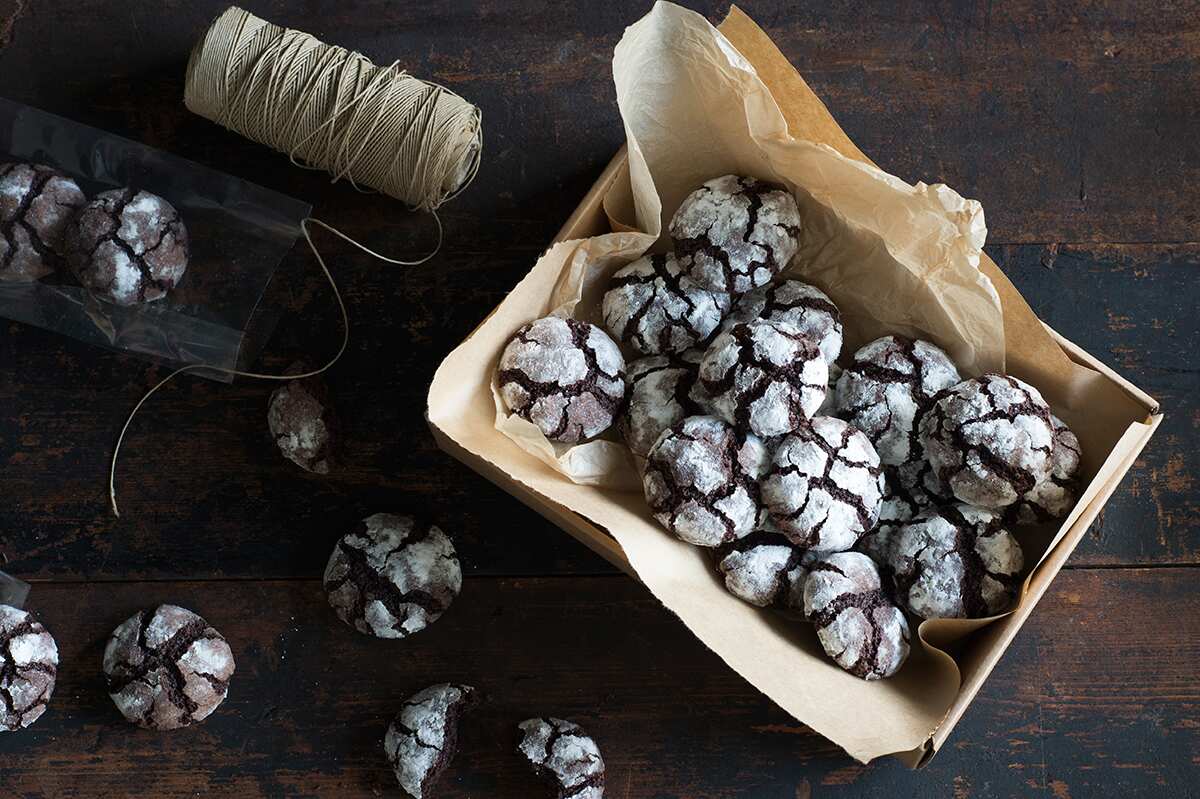 Chocolate crackle biscuits