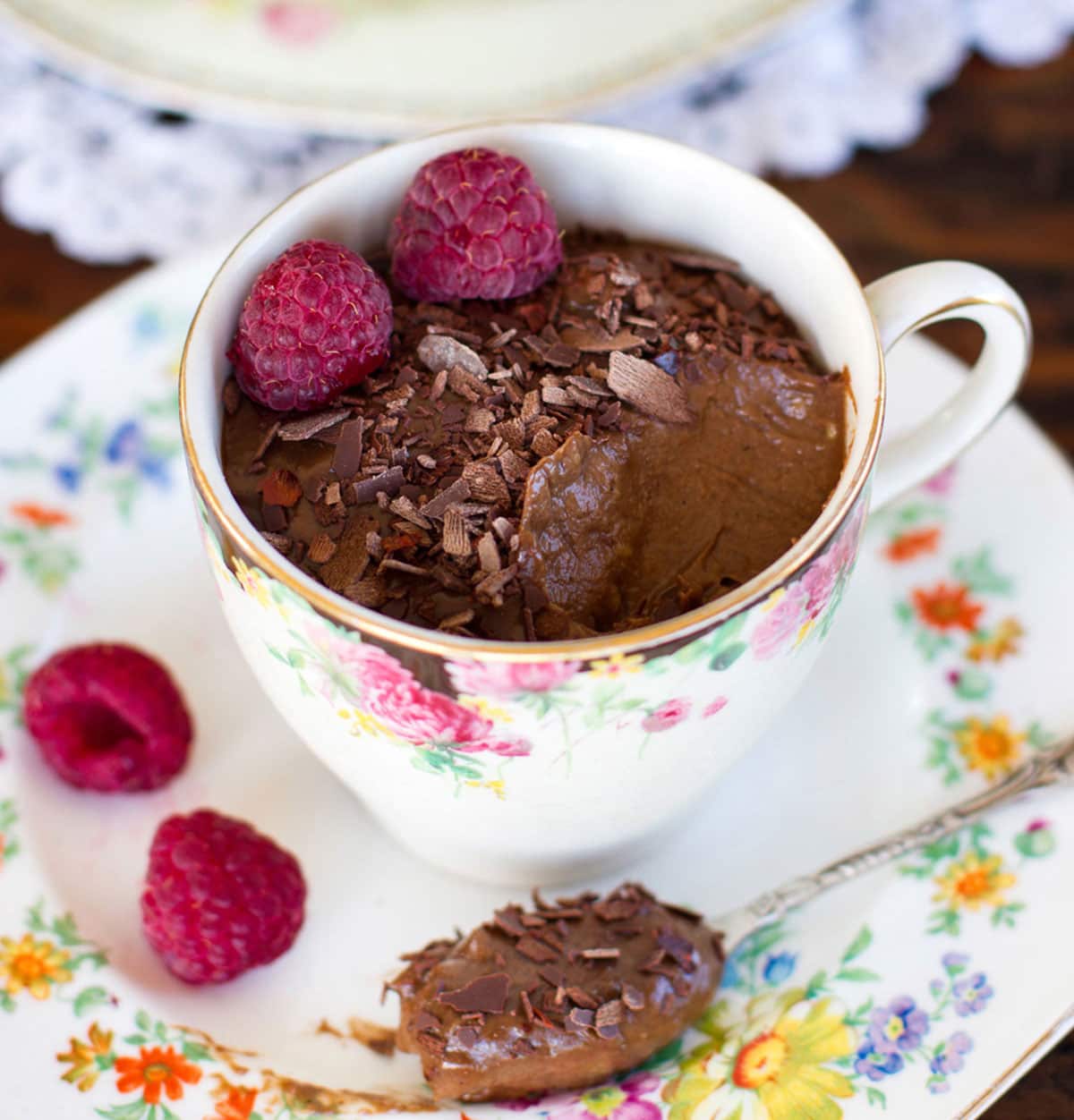 chilli chocolate mousse
