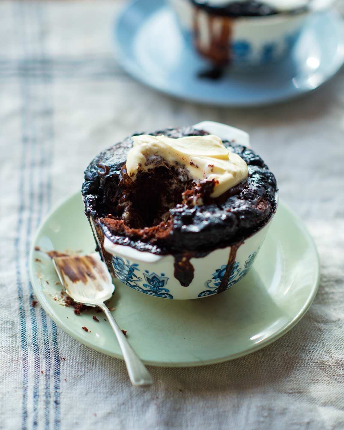 Chocolate self-saucing pudding