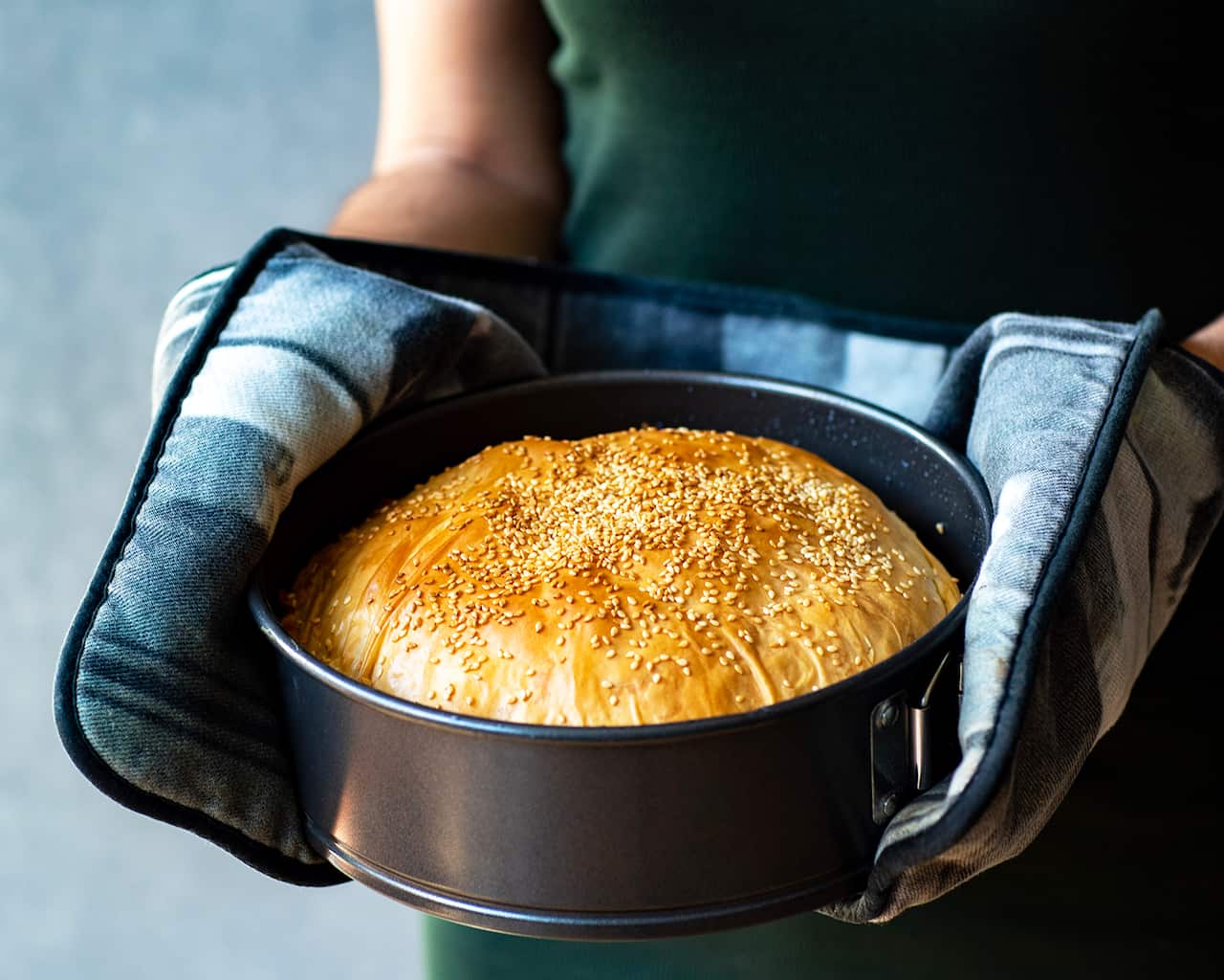 Christine’s chicken spanakopita