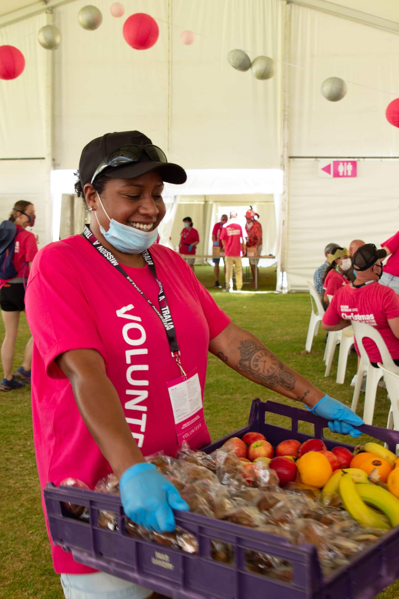 2022 marks Christmas Lunch In the Park’s 47th birthday where someone will be served the 70,000th meal.