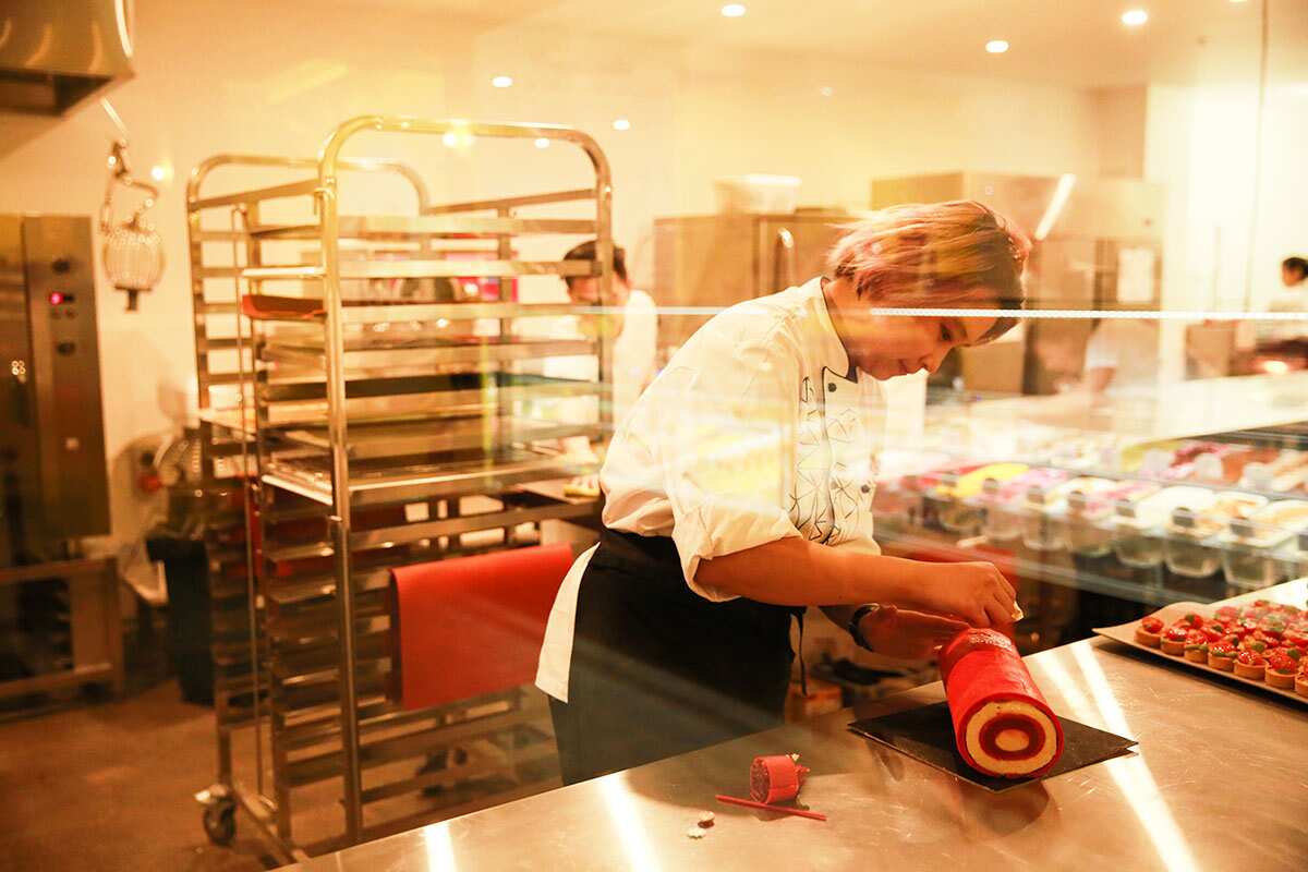 Christy Tania is making ice-cream the French way at Glacé.