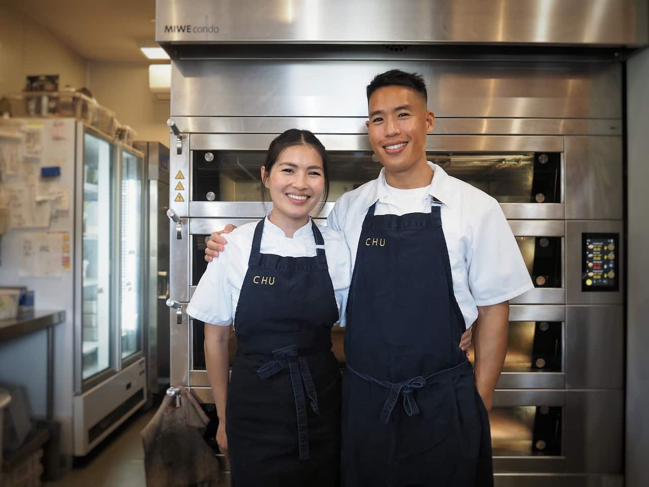 Seren and Ryan Chu of Chu Bakery.